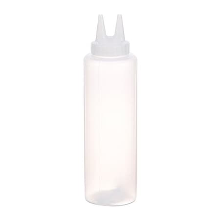 Bottle,Squeeze , Twin Tip,12Oz